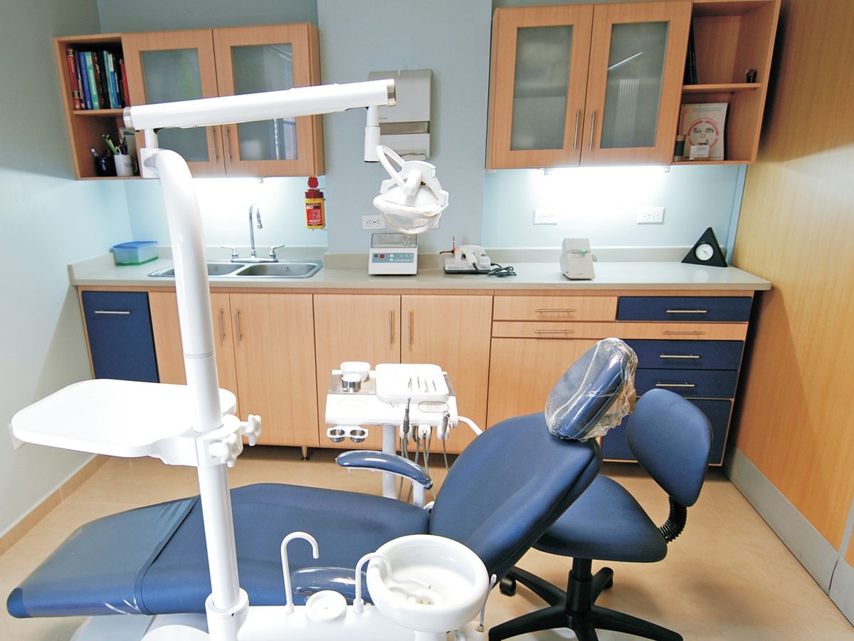 A treatment room at the clinic. Opens directions in Google Maps.